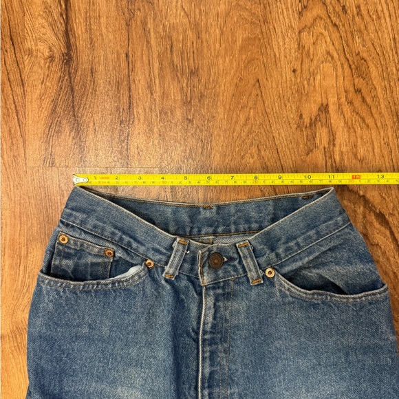 Vintage Orange/Tan Tab 746 Flare Leg Levi’s Jeans. 23 x 30.5. Paper Tag. - Picture 11 of 15